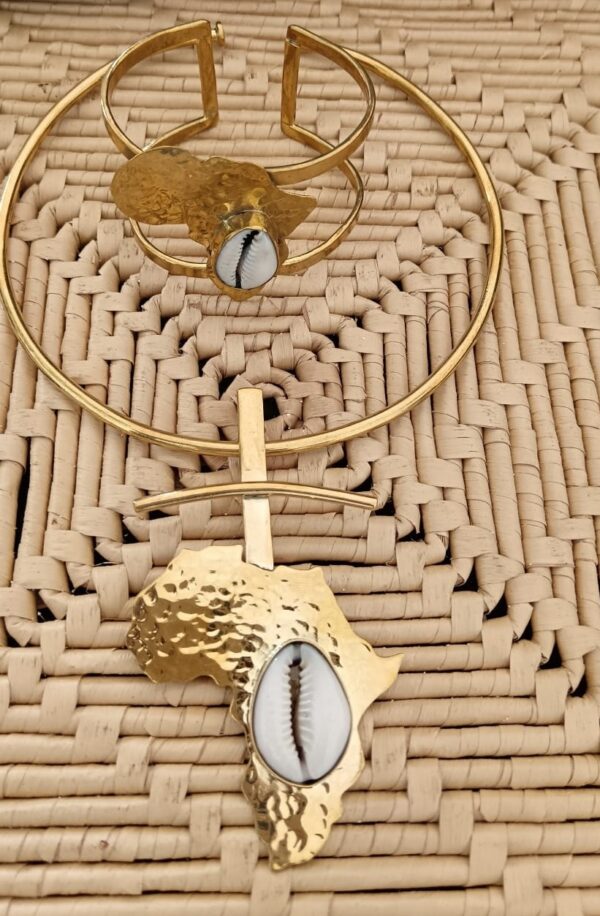 collier bracelet cori blanc
