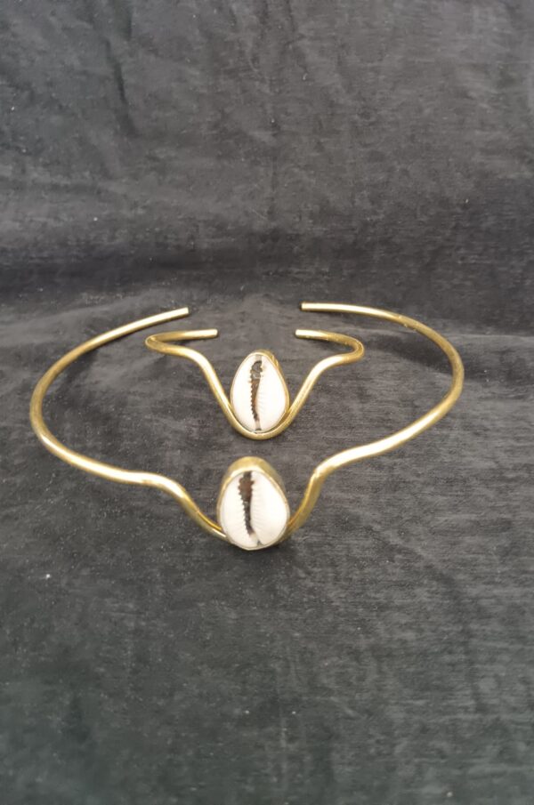 ensemble collier bracelet cori blanc