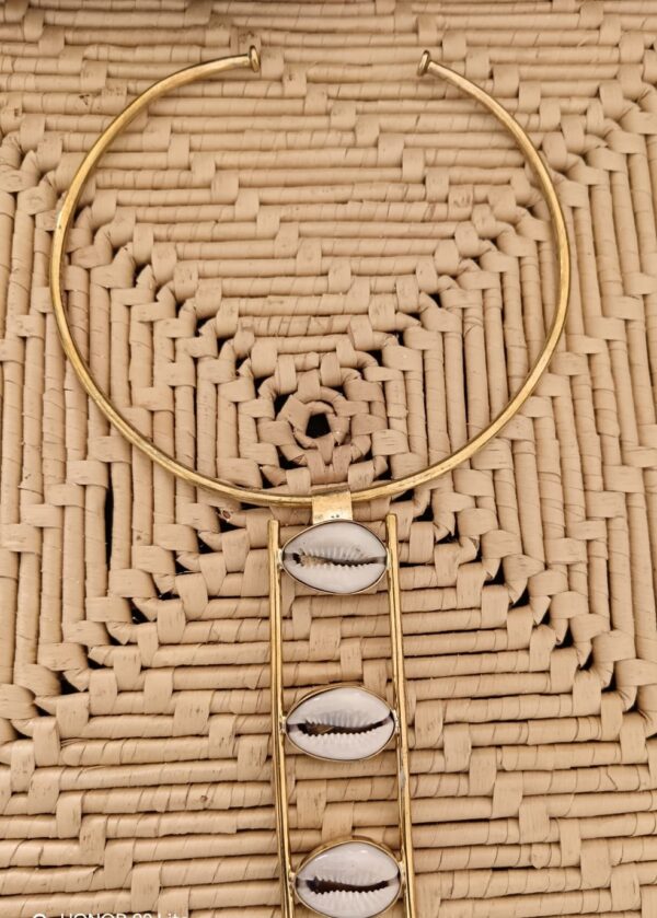 collier 3 cori blanc